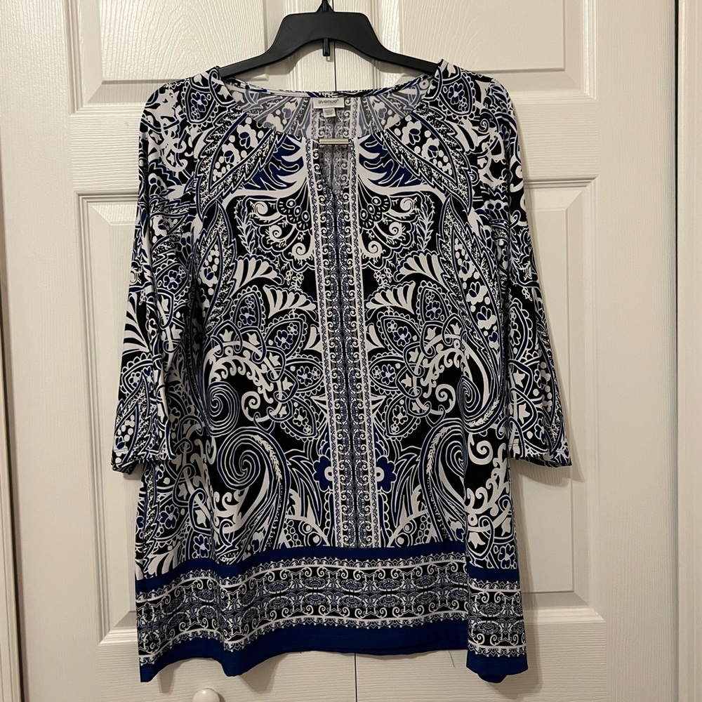 Women’s Blue Blouse